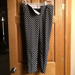 Banana Republic polka dot dress pants